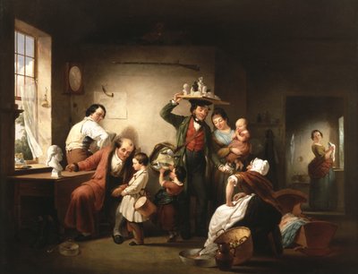 El vendedor de imágenes, c.1844 de Francis William Edmonds
